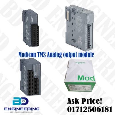 Analog output module TM3AQ4 Modicon TM3 24VDC 4 Outputs