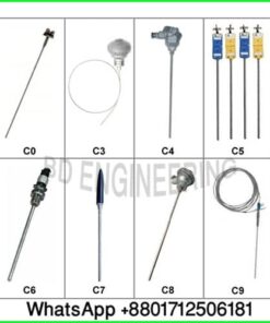 PT100- J-K type Thermocouples