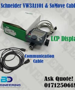 Schneider VFD Programming vw3a1101LCP Display with So-move communication Cable