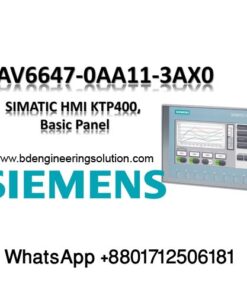 KTP400 SIMATIC HMI BASIC PANEL 6AV6 647-0AA11-3AX0