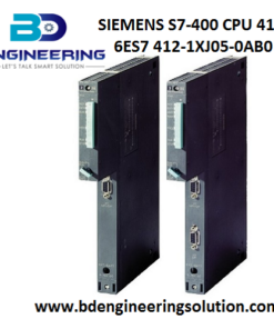 SIMATIC S7-400 siemens 6ES7 412-1XJ05-0AB0 CPU 412-1 PROFIBUS-DP RS485